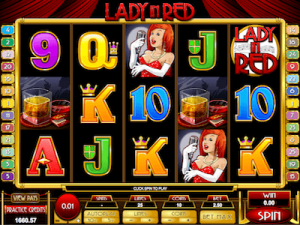 Lady in Red slot machine